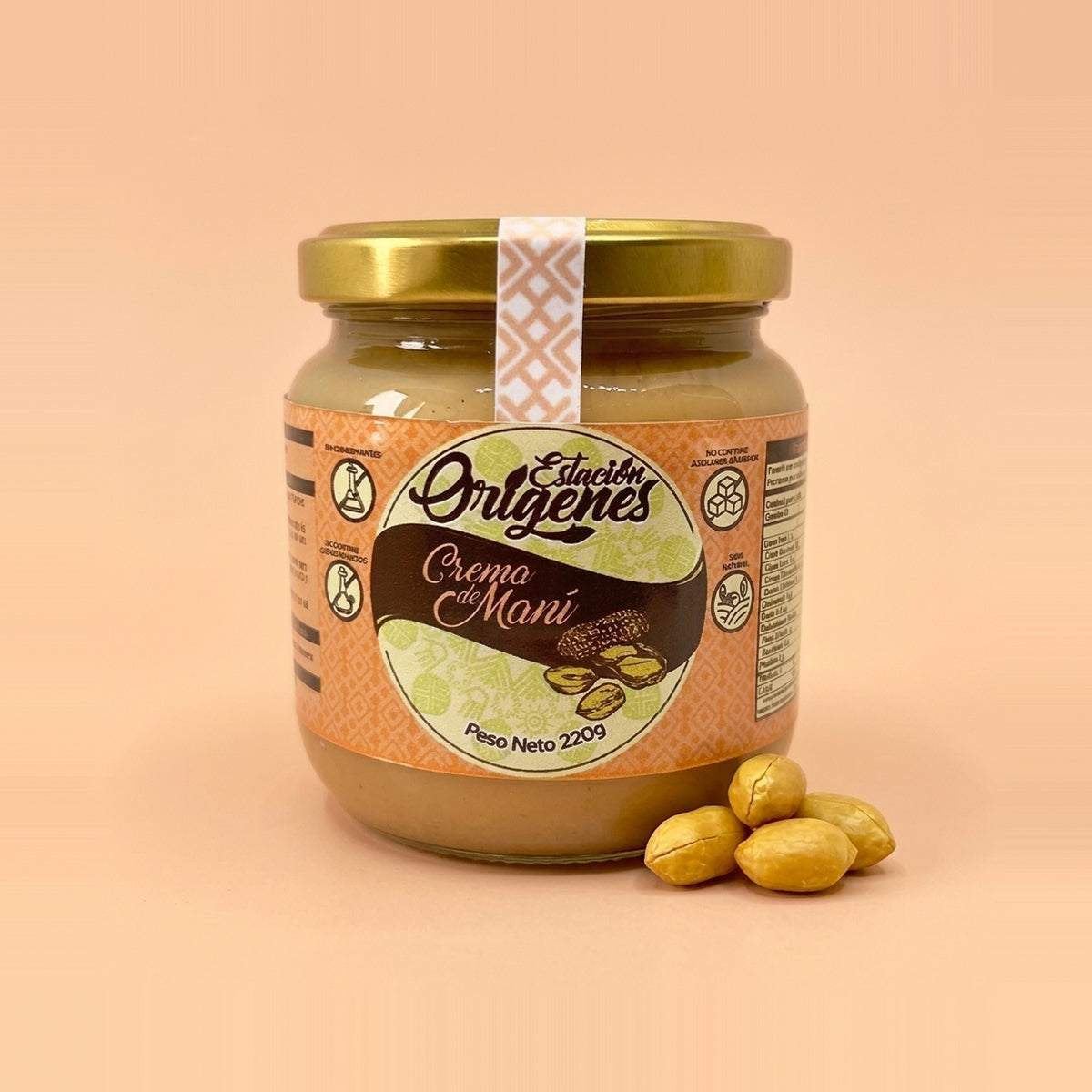 Crema de Maní 100% Natural