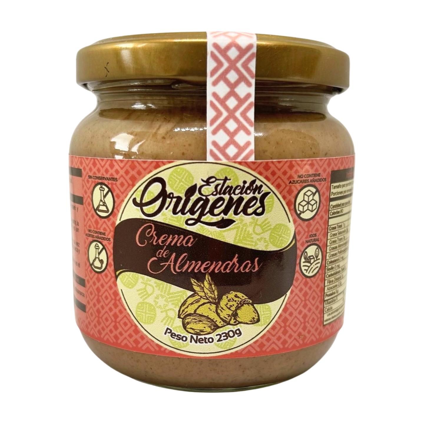 Crema de Almendra Natural
