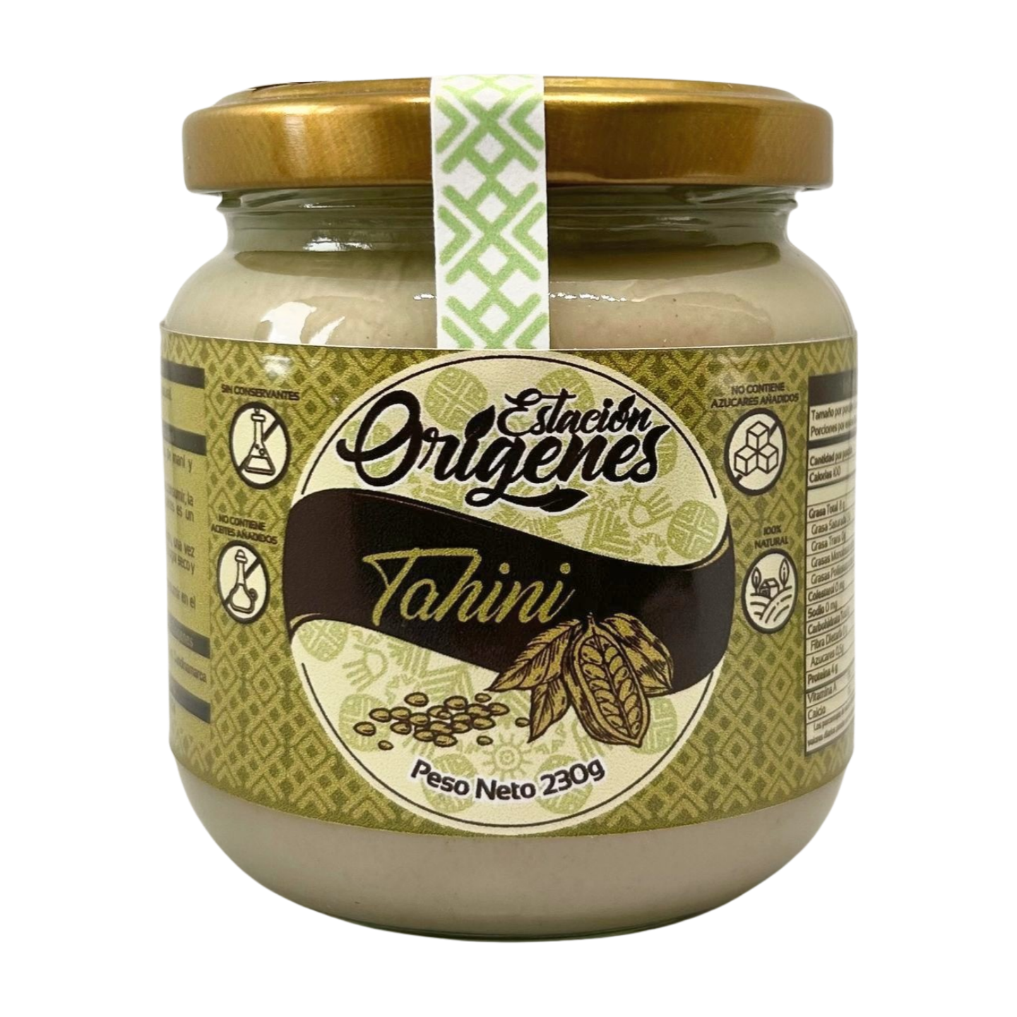 Tahini o Crema de Ajonjolí Colombiano